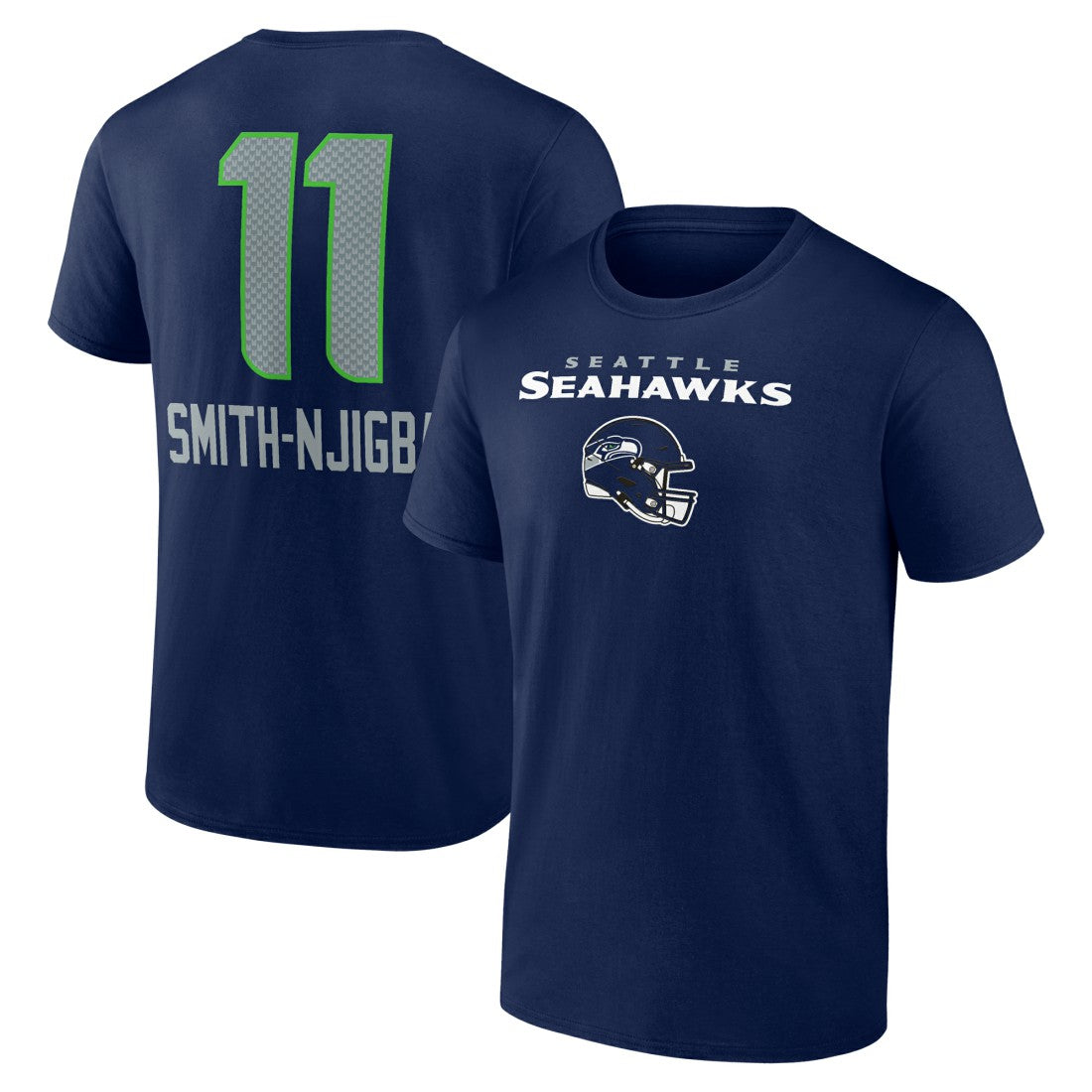 Jaxon Smith-Njigba  Team Wordmark Player Name & Number T-Shirt - Seattle Seahawks