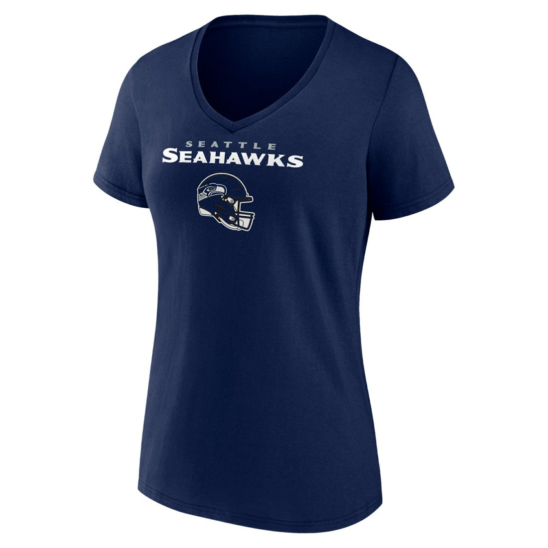 Jaxon Smith-Njigba  Women's Team Wordmark Player Name & Number V-Neck T-Shirt - Seattle Seahawks
