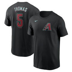 MLB Alek Thomas Arizona Diamondbacks Nike 2024 Fuse Name & Number T-Shirt