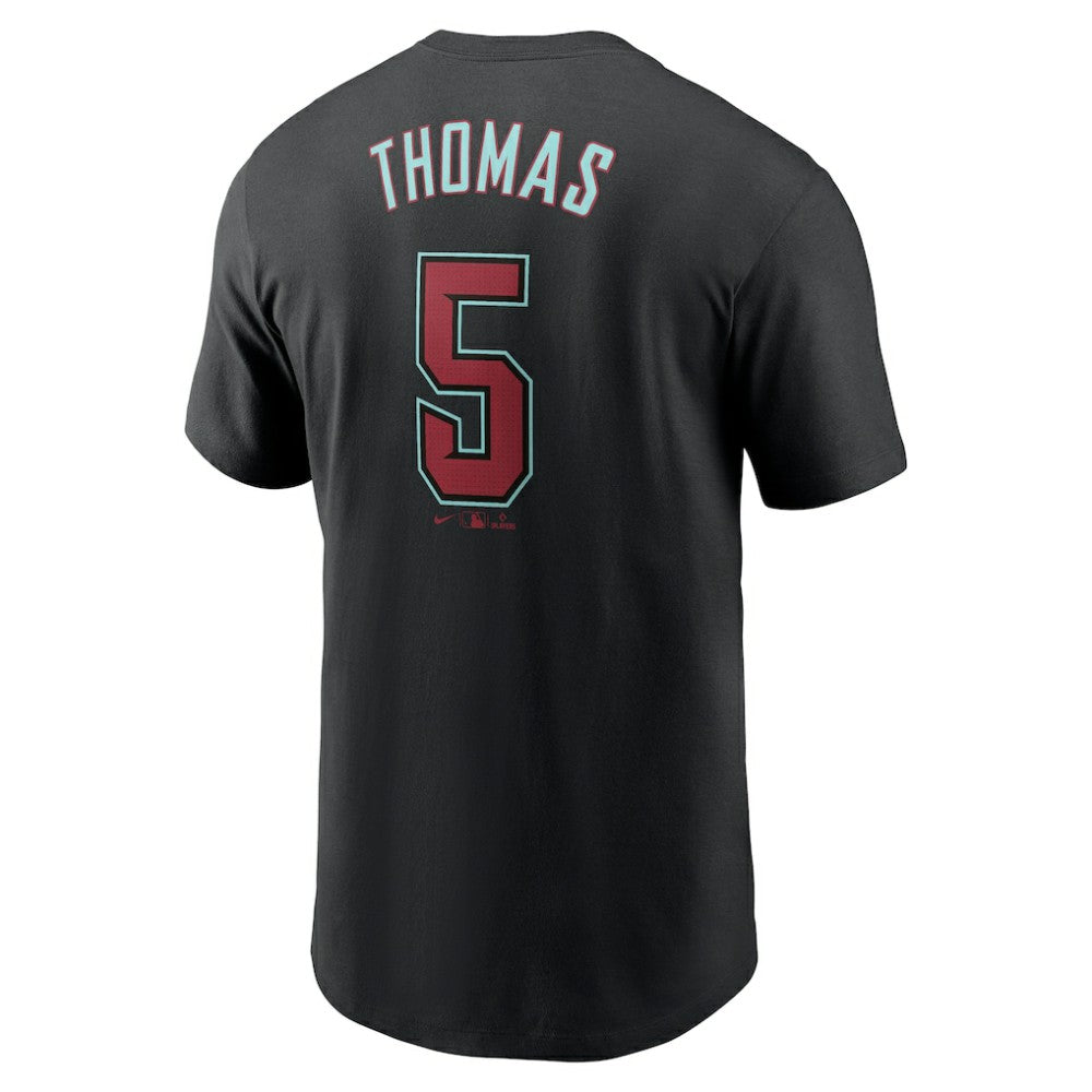 MLB Alek Thomas Arizona Diamondbacks Nike 2024 Fuse Name & Number T-Shirt