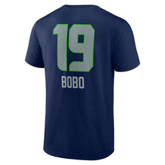 Jake Bobo  Team Wordmark Player Name & Number T-Shirt - Seattle Seahawks