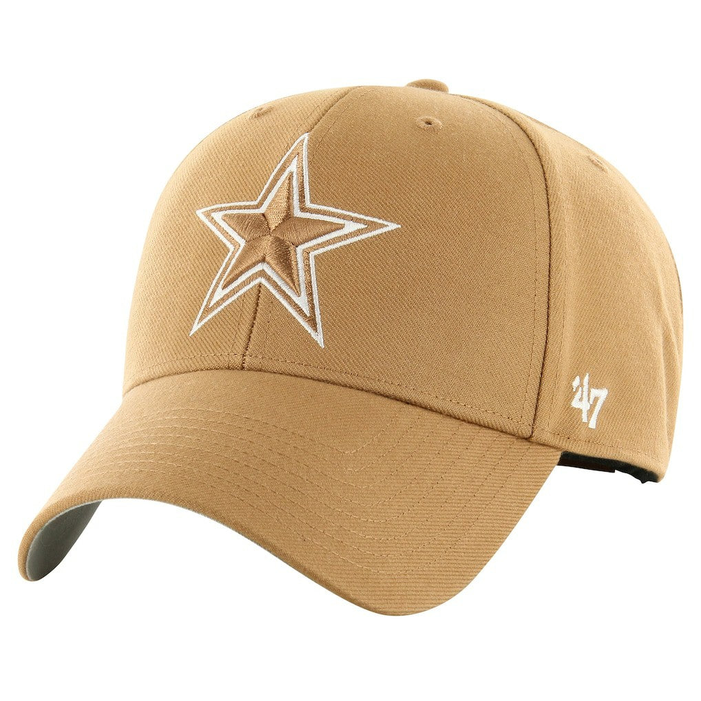 '47 MVP Camel Adjustable Hat - Dallas Cowboys