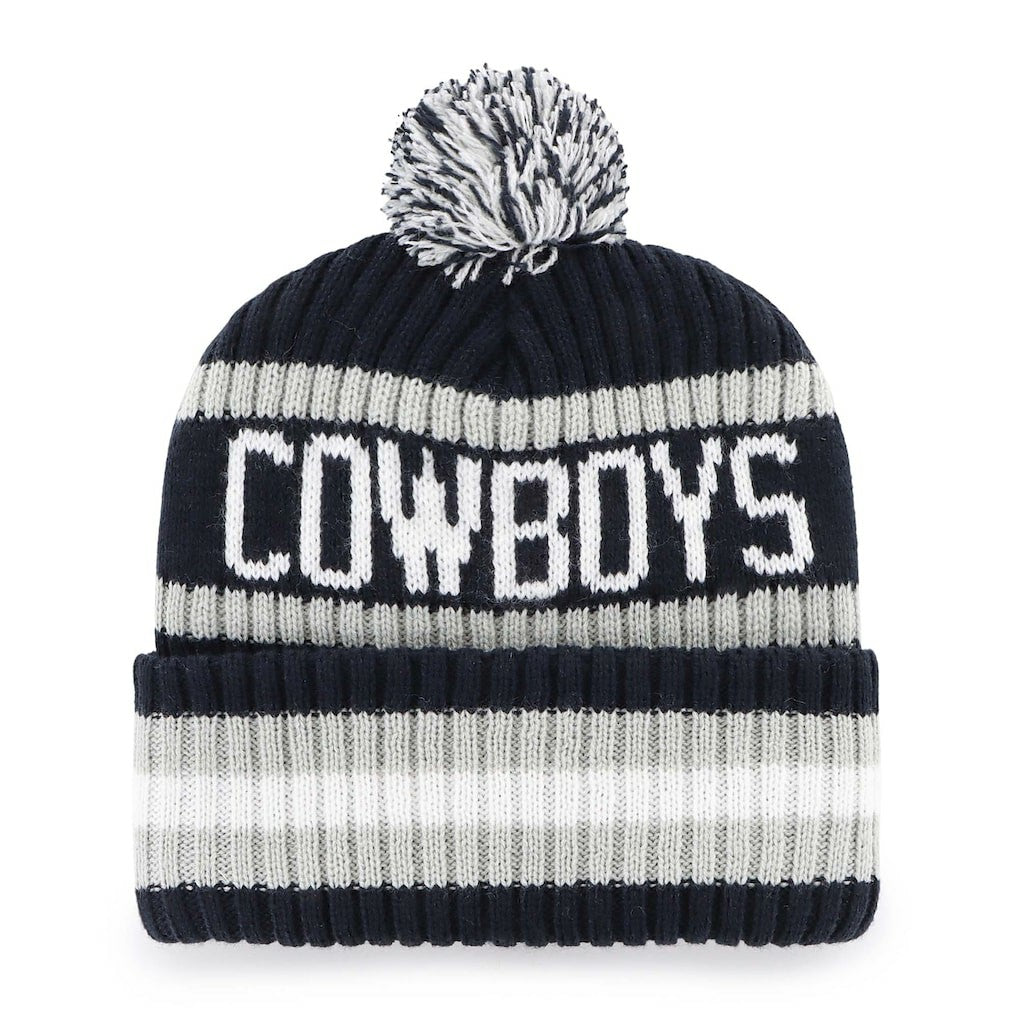 '47 Bering Cuffed Knit Hat with Pom - Dallas Cowboys