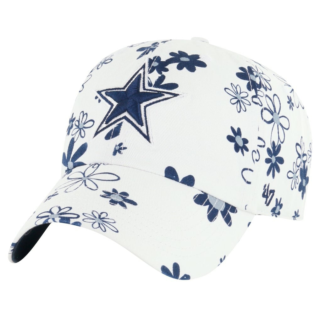 '47 Girls Youth Daisy Delight Clean Up Adjustable Hat - Dallas Cowboys