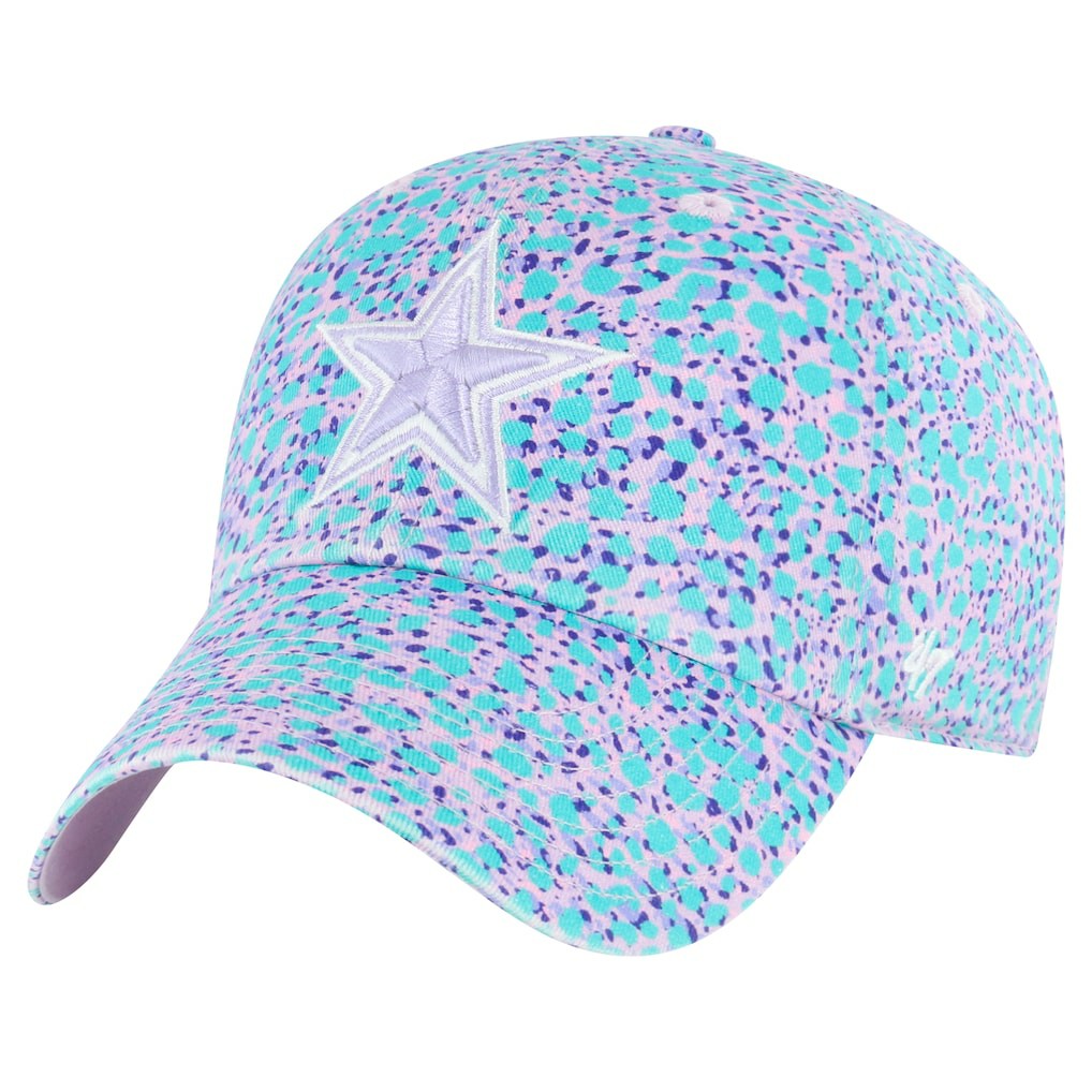 '47 Girls Youth Cosmic Burst Clean Up Adjustable Hat - Dallas Cowboys