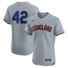 MLB Cleveland Guardians Nike Road 2024 Jackie Robinson Day Elite Jersey