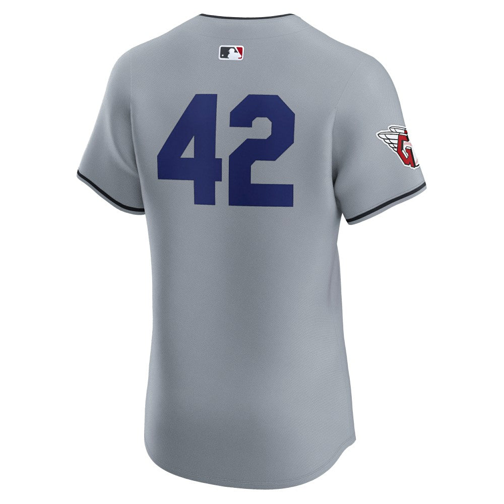MLB Cleveland Guardians Nike Road 2024 Jackie Robinson Day Elite Jersey