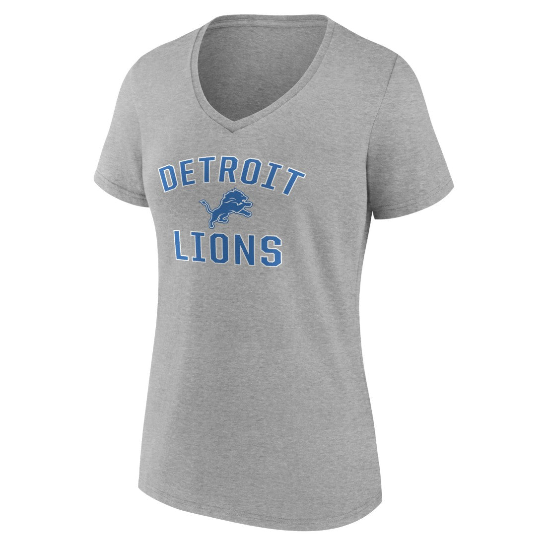 Women's Victory Arch V-Neck T-Shirt - Detroit Lions