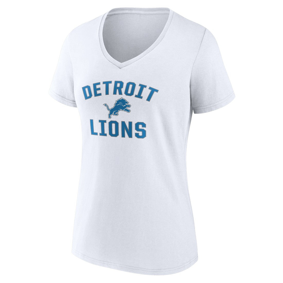 Women's Victory Arch V-Neck T-Shirt - Detroit Lions