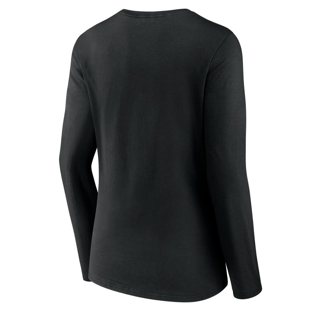 Women's Victory Script V-Neck Long Sleeve T-Shirt - Detroit Lions