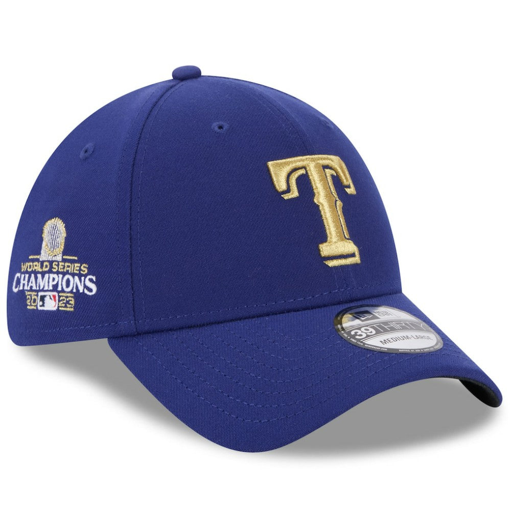 MLB Texas Rangers New Era 2024 Gold Collection 39THIRTY Flex Hat