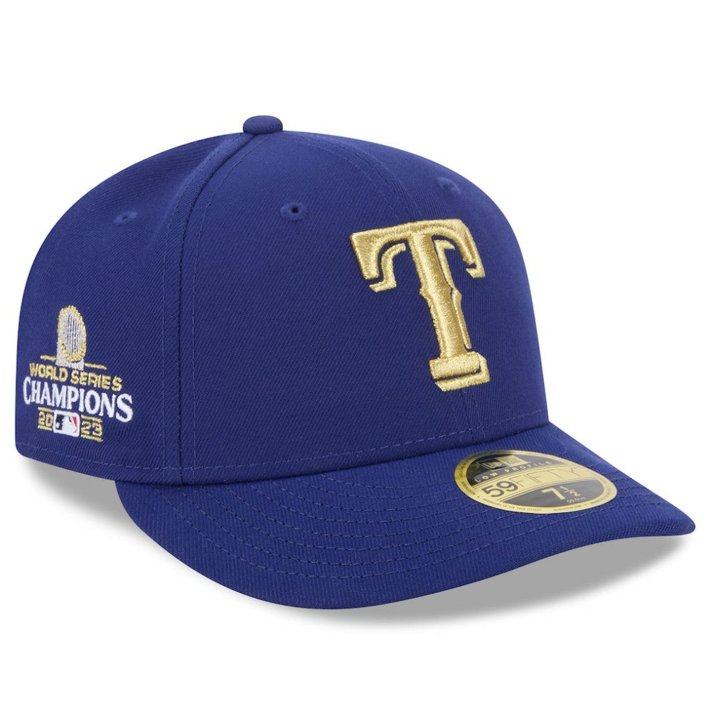 MLB Texas Rangers New Era 2024 Gold Collection Low Profile 59FIFTY Fitted Hat