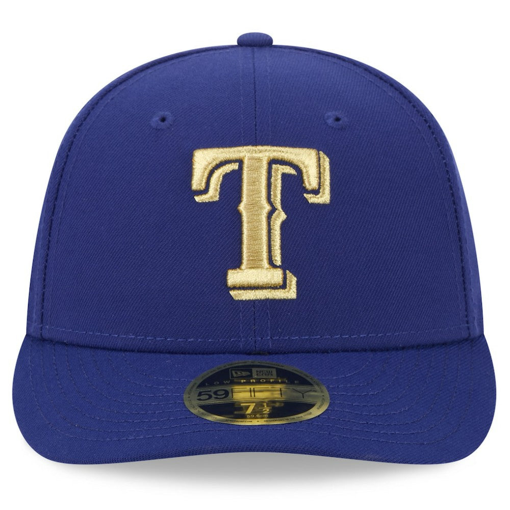 MLB Texas Rangers New Era 2024 Gold Collection Low Profile 59FIFTY Fitted Hat