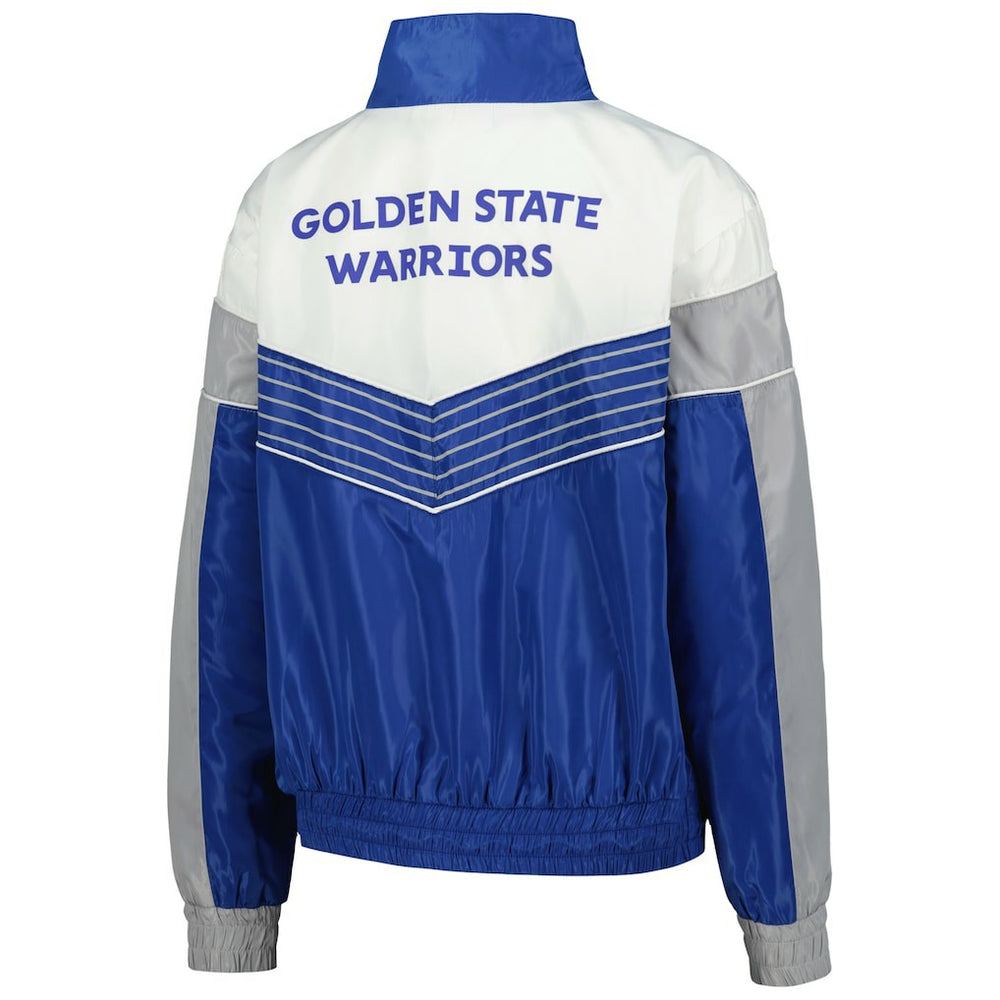 NBA Golden State Warriors The Wild Collective Women's Courtside Half-Zip Track Jacket sale