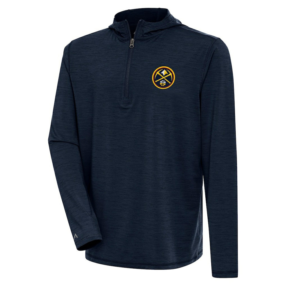 NBA Denver Nuggets Antigua Tidy Quarter-Zip Lightweight Pullover Top sale
