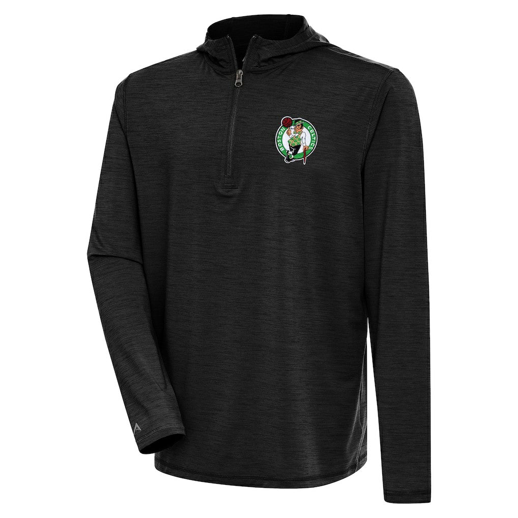 NBA Boston Celtics Antigua Tidy Quarter-Zip Lightweight Pullover Top