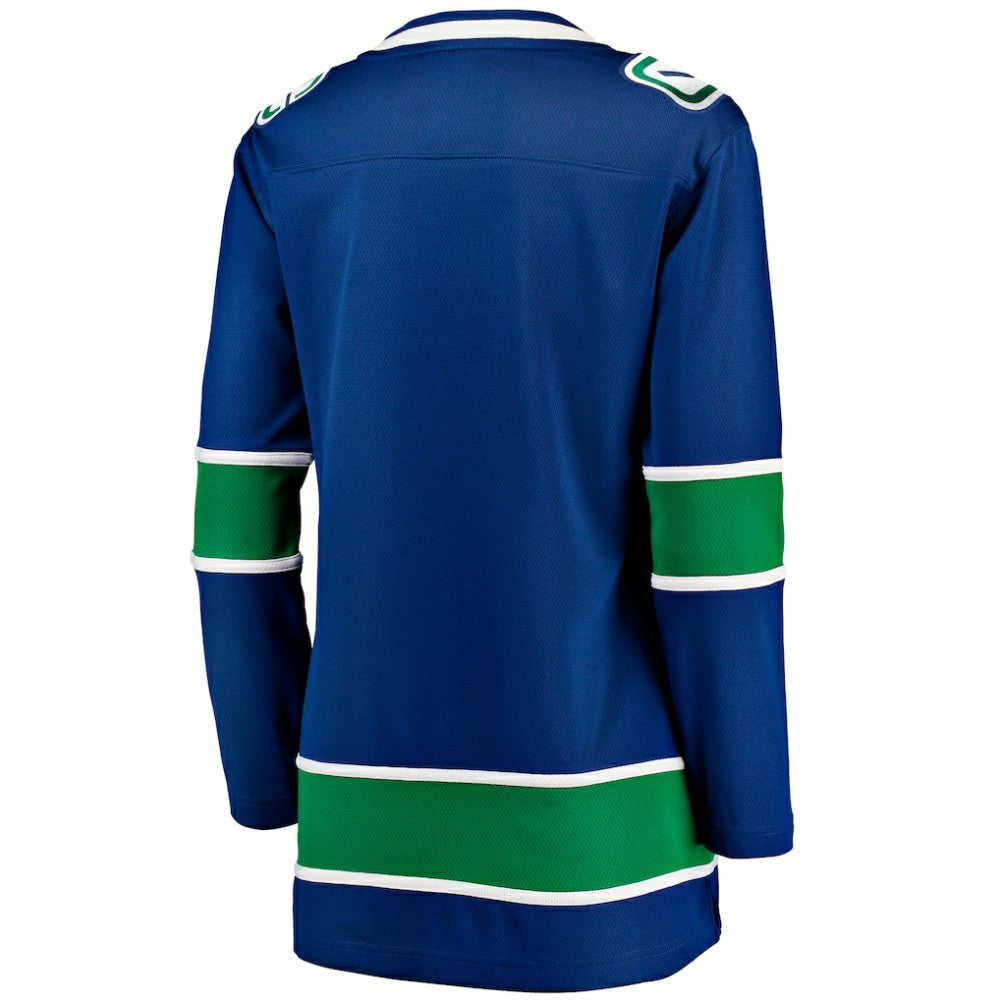 NHL Blue Vancouver Canucks Fanatics Women's Premier Breakaway Jersey