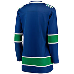 NHL Blue Vancouver Canucks Fanatics Women's Premier Breakaway Jersey