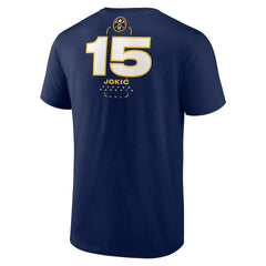 NBA Nikola Jokic Denver Nuggets Behind The Back Name & Number T-Shirt sale