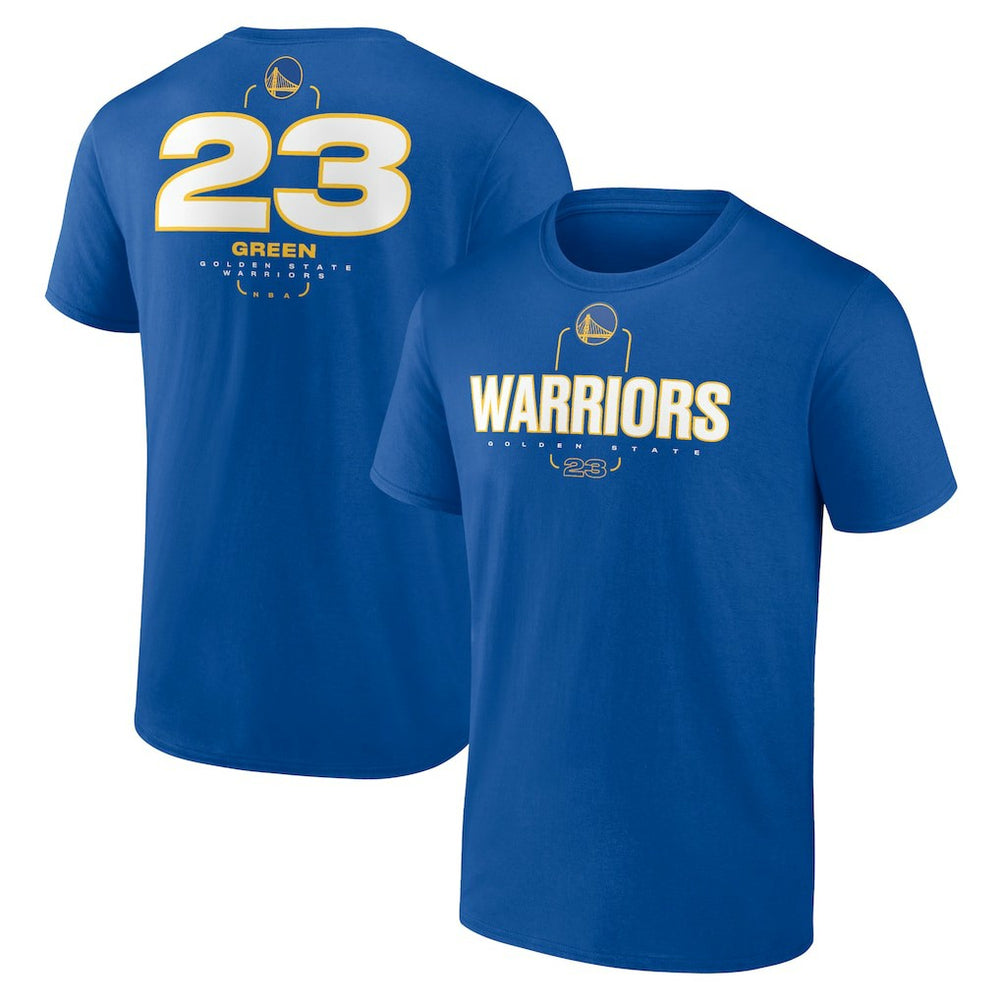 NBA Draymond Green Golden State Warriors Behind The Back Name & Number T-Shirt sale