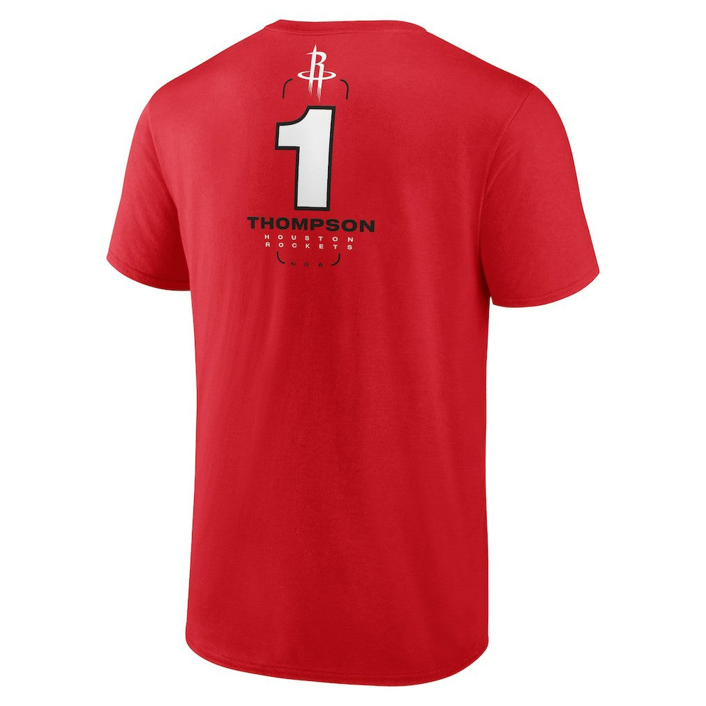 NBA Amen Thompson Houston Rockets Behind The Back Name & Number T-Shirt
