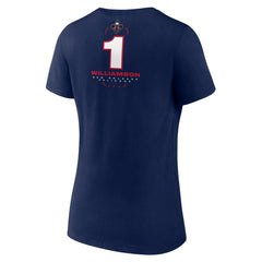 NBA Zion Williamson New Orleans Pelicans Women's Behind The Back Name & Number V-Neck T-Shirt