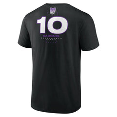 NBA Domantas Sabonis Sacramento Kings Behind The Back Name & Number T-Shirt