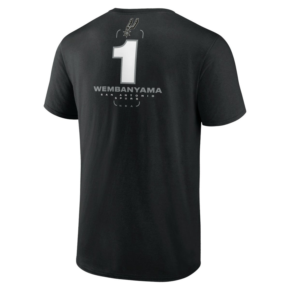 NBA Victor Wembanyama San Antonio Spurs Behind The Back Name & Number T-Shirt