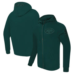 Pro Standard Triple Tonal Full-Zip Hoodie - New York Jets