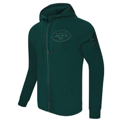 Pro Standard Triple Tonal Full-Zip Hoodie - New York Jets