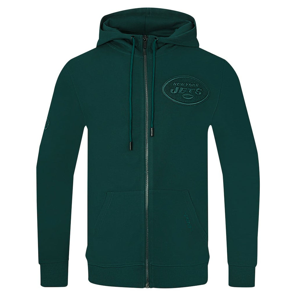 Pro Standard Triple Tonal Full-Zip Hoodie - New York Jets