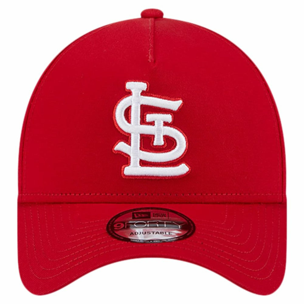 MLB St. Louis Cardinals New Era Team Color A-Frame 9FORTY Adjustable Hat