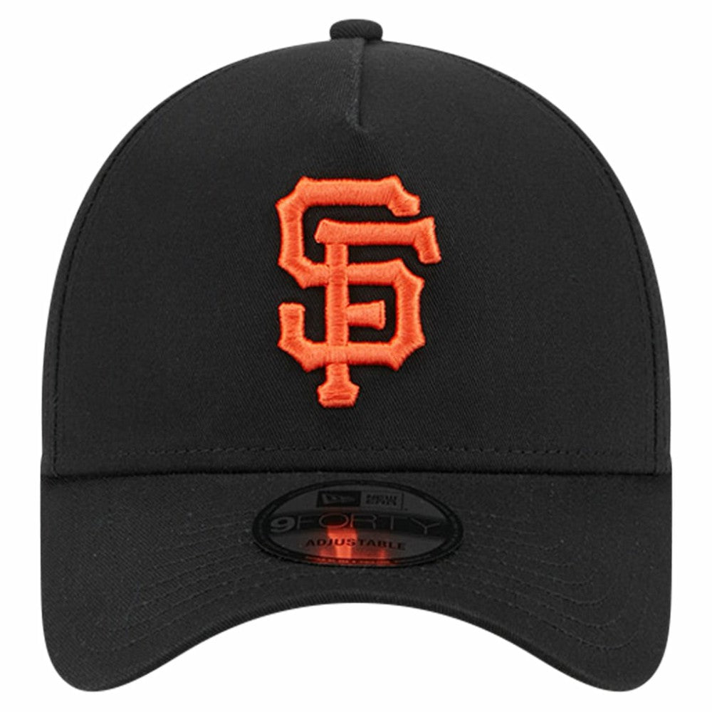 MLB San Francisco Giants New Era Team Color A-Frame 9FORTY Adjustable Hat