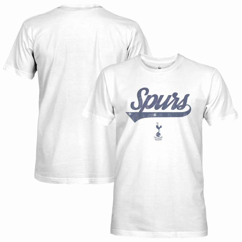 Tottenham Hotspur 1863FC Script Slub T-Shirt -  White