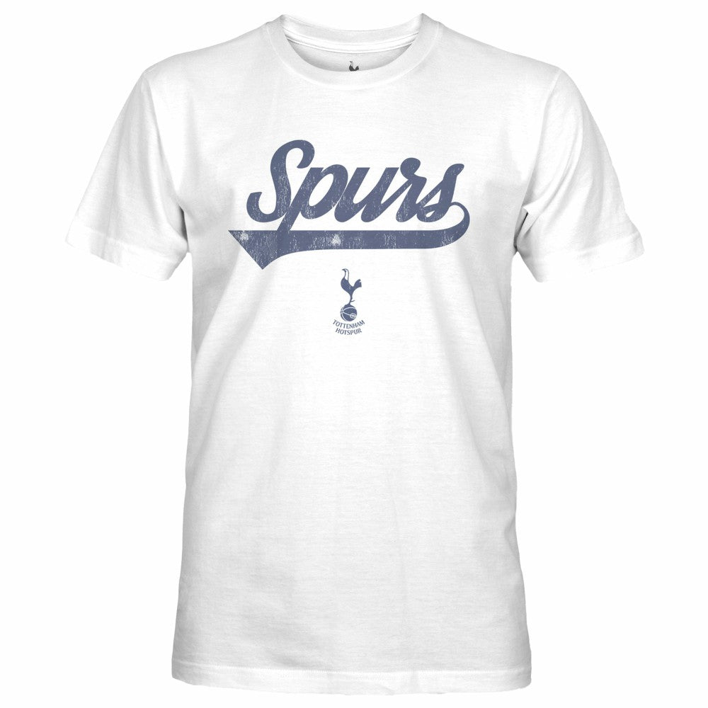 Tottenham Hotspur 1863FC Script Slub T-Shirt -  White