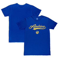 Club America 1863FC Script Slub T-Shirt -  Royal