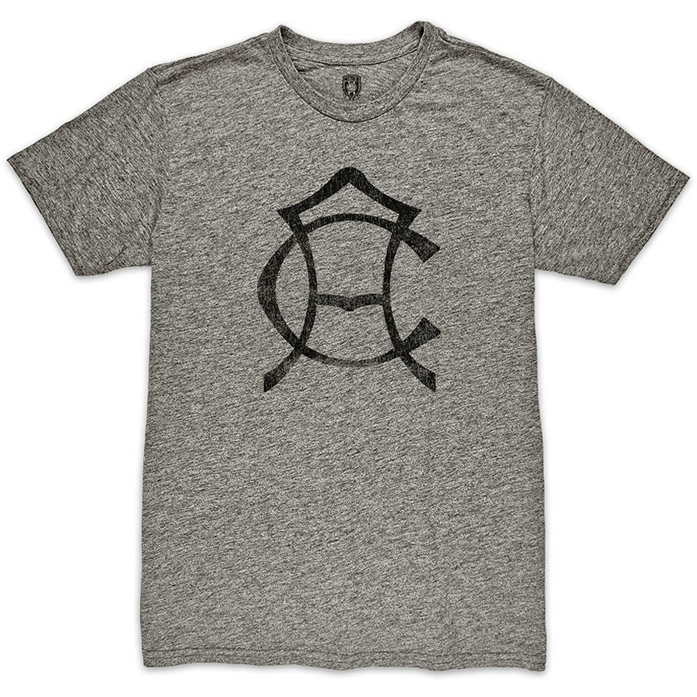 Club America 1863FC Retro Crest Twisted Tri-Blend Slub T-Shirt -  Heather Gray