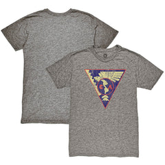 Club America 1863FC Retro Crest Twisted Tri-Blend Slub T-Shirt -  Heather Gray
