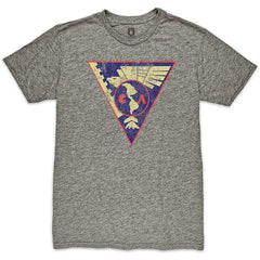 Club America 1863FC Retro Crest Twisted Tri-Blend Slub T-Shirt -  Heather Gray
