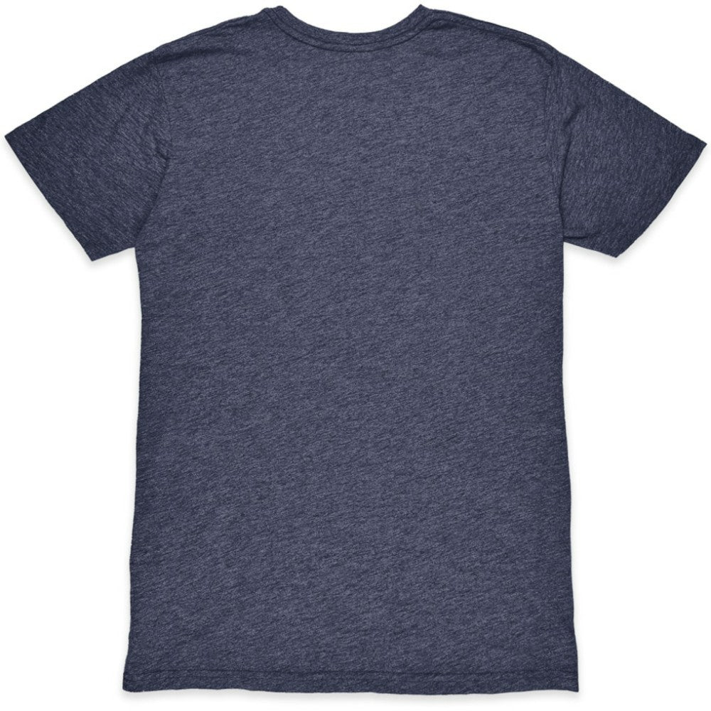 Manchester City 1863FC Retro Flourish Twisted Tri-Blend Slub T-Shirt -  Heather Navy