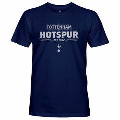 Tottenham Hotspur 1863FC Team Legacy Slub T-Ahirt -  Navy