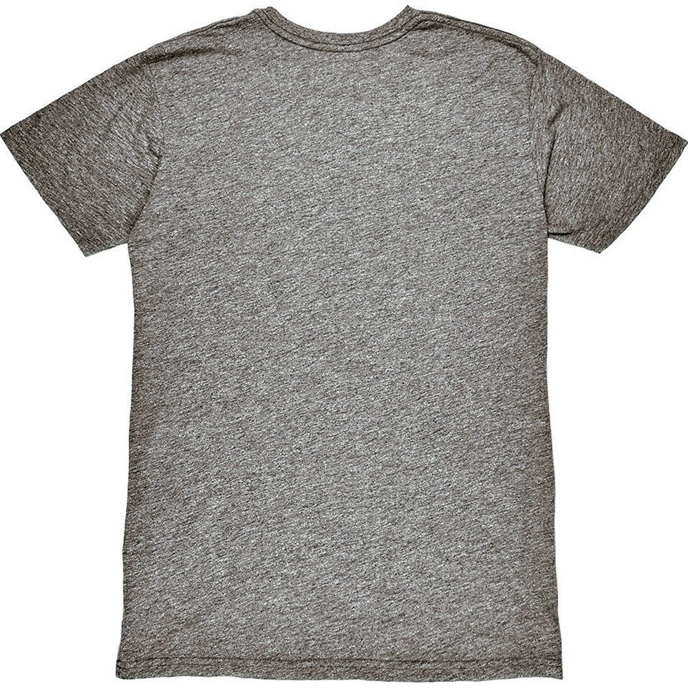Barcelona 1863FC Retro Vibes Twisted Tri-Blend Slub T-Shirt -  Heather Gray