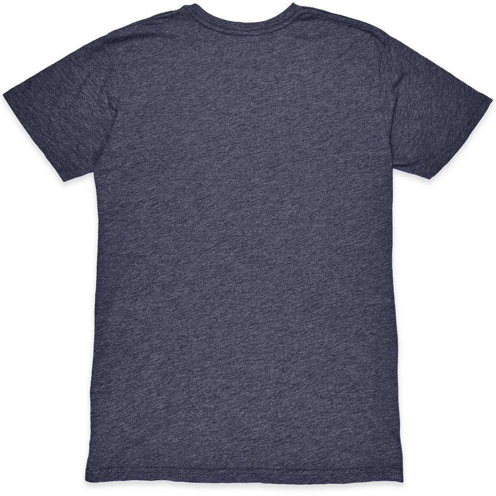 Barcelona 1863FC Front Back Date Twisted Tri-Blend T-Shirt -  Heather Navy