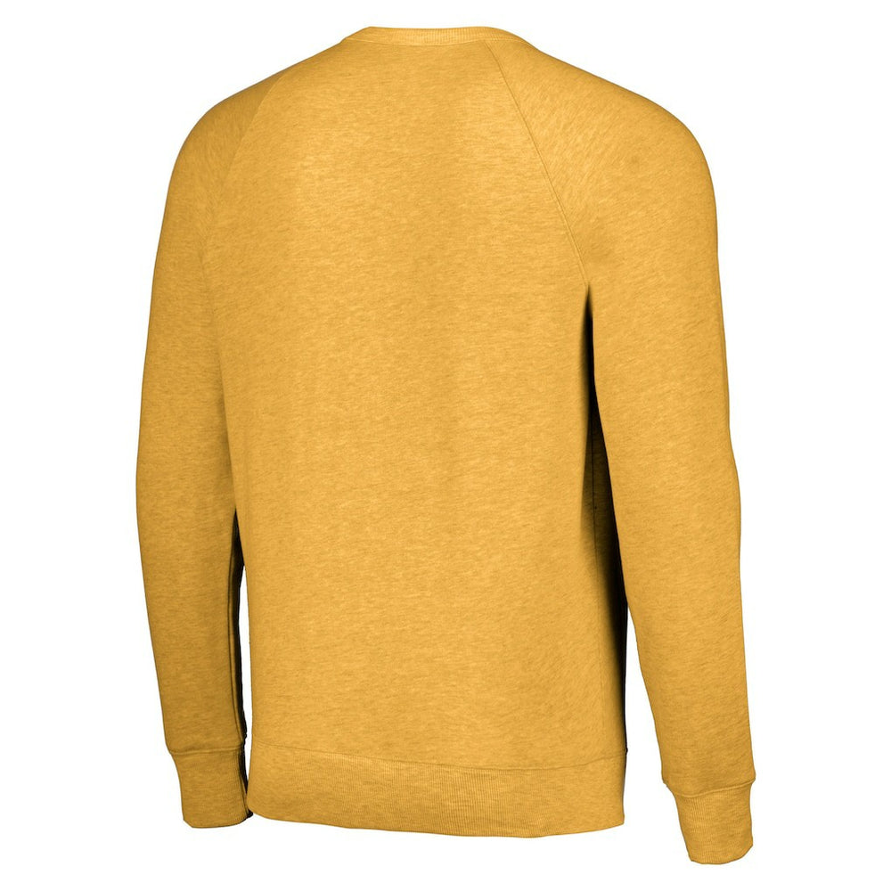 NBA Golden State Warriors Homage Unisex Holiday Tri-Blend Raglan Pullover Sweatshirt sale