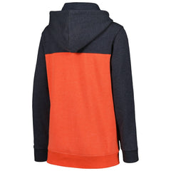 MLB Houston Astros New Era Women's Color Block Full-Zip Hoodie Jacket