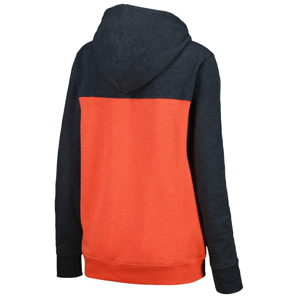 MLB San Francisco Giants New Era Women's Color Block Full-Zip Hoodie Jacket