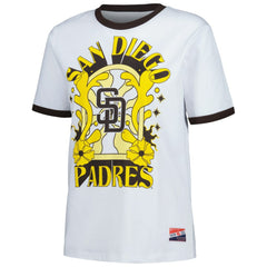 MLB San Diego Padres New Era Women's Oversized Ringer T-Shirt