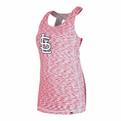 MLB St. Louis Cardinals New Era Women's Space Dye Keyhole Back Tank Top