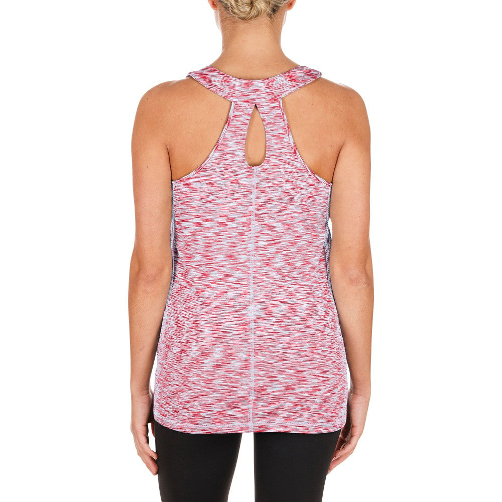 MLB St. Louis Cardinals New Era Women's Space Dye Keyhole Back Tank Top