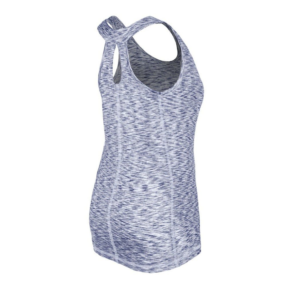 MLB Los Angeles Dodgers New Era Women's Space Dye Keyhole Back Tank Top